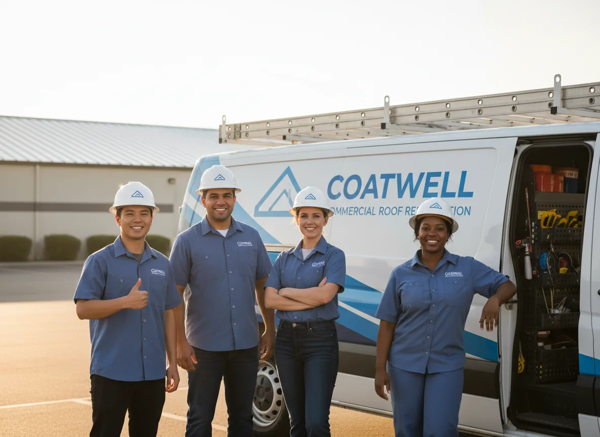 Commercial roof coating company in Buford, GA